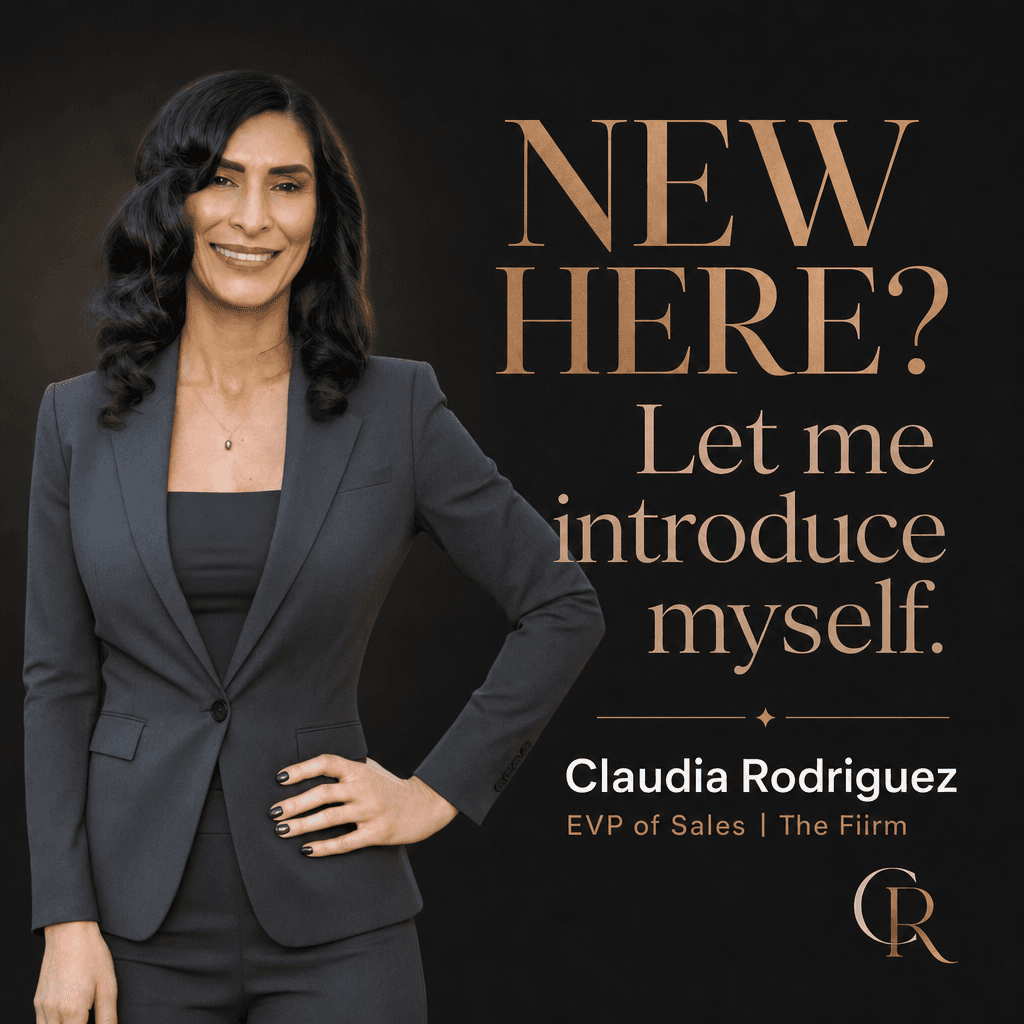 Claudia Rodriguez, EVP of Sales at The Fiirm